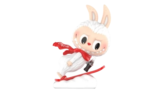 Labubu Coca Cola Series Snowy Mountain Figure