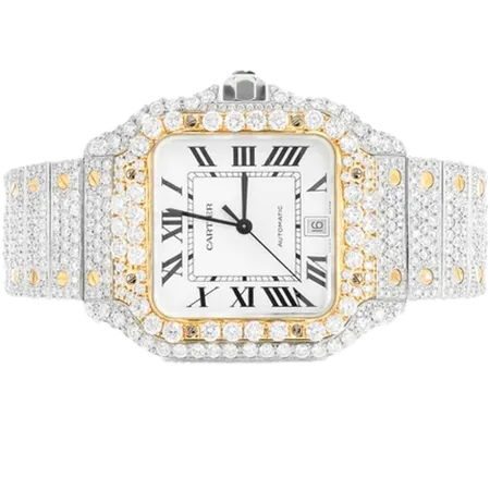 Cartier Santos De Cartier 40MM 18k 26.35ctw
