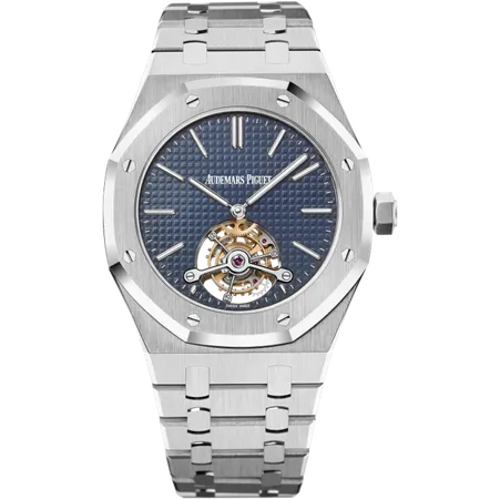Audemars Piguet Royal Oak Tourbillon Stainless Steal Blue Dial 41mm