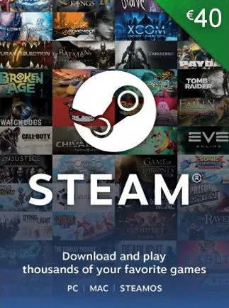 Steam Gift Card 40 EUR - Steam Key