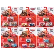 Disney Pixar Cars Mini Racers 3-Pack 2023 Mix 5 Case of 6