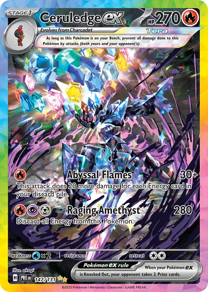 Ceruledge ex 147/131 [Holo SIR]