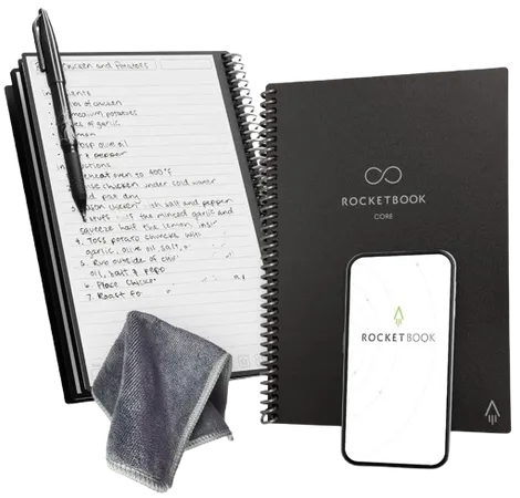 Core Reusable Spiral Notebook