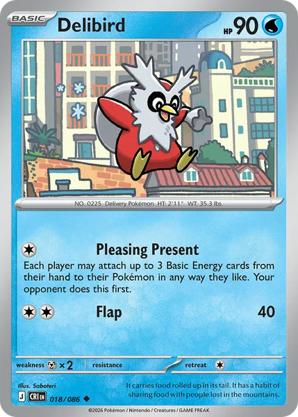 Delibird 018/086