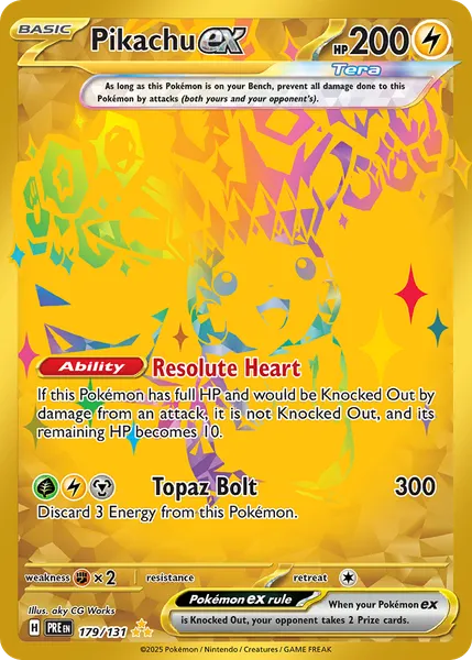 Pikachu ex 179/131 [Holo Hyper]