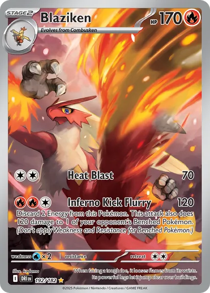 Blaziken 192/182 [Holo IR]