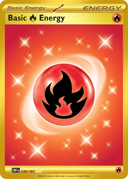 Basic Fire Energy 230/197 [Holo Hyper]