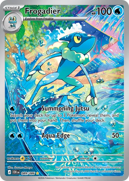 Frogadier 089/086 [Holo IR]