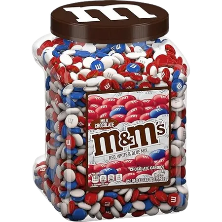 M&M's Red White & Blue Milk Chocolate (62 Oz)