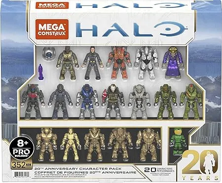 Halo Action Figure Building Toys Set