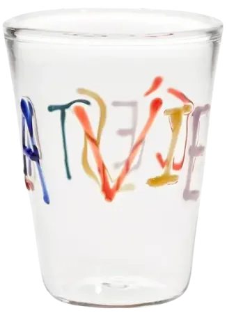 Water Glass C'est la Vie