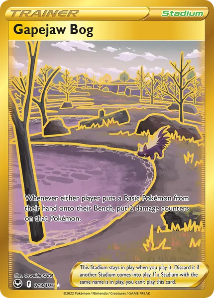 Gapejaw Bog 213/195 [Holo Secret]