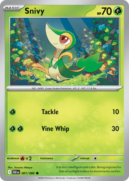 Snivy 001/086 [Master Ball Reverse Holo]