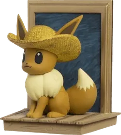 Eevee with Straw Hat Figure