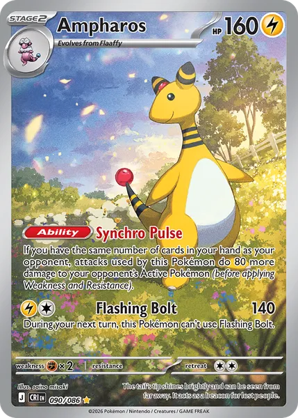Ampharos 090/086 [Holo IR]