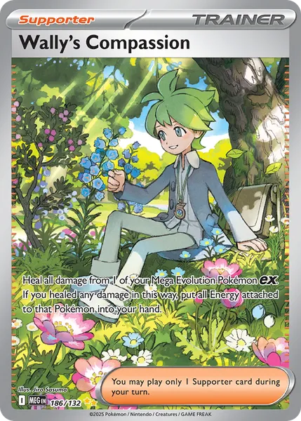 Wally's Compassion 186/132 [Holo SIR]