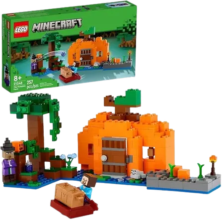 LEGO Minecraft The Pumpkin Farm 21248