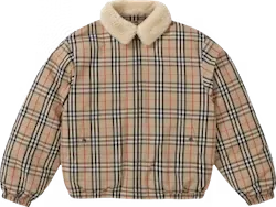 Shearling Collar Down Puffer Jacket