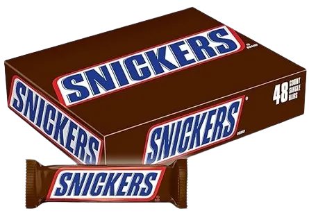Snickers Milk Chocolate Candy 48 Bars