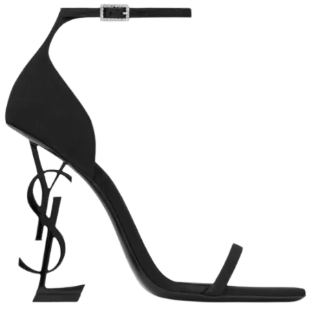 Opyum Sandals in Crepe de Chine