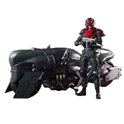 Final Fantasy VII Remake Shinra Elite Security Officer and Motorcycle Play Arts Kai Set