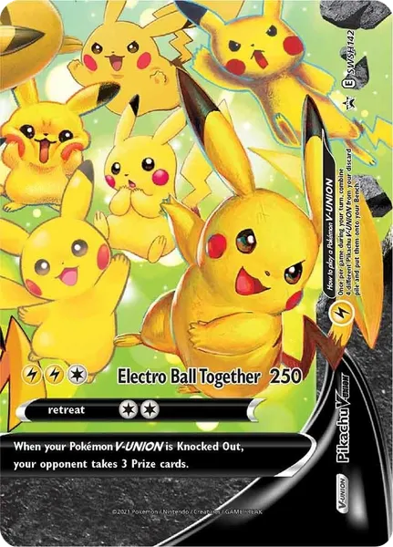 Pikachu V Union
