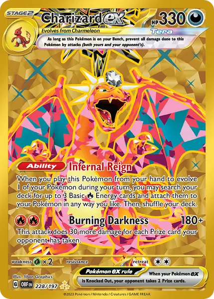 Charizard ex 228/197 [Holo Hyper]
