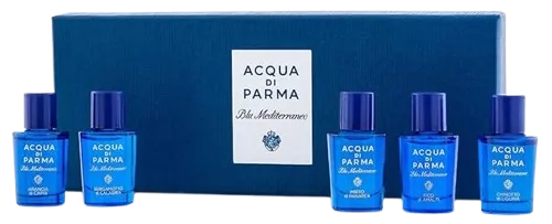 Blu Mediterraneo 5-Piece Miniature Coffret Set