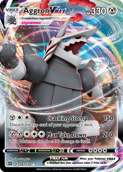 Aggron VMAX 097/172 [Holo]