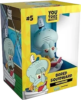 Bored Squidward, 4.4" Bored Squidward Collectible Figure,...