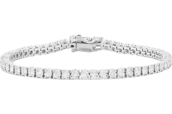 2pt Miracle Set Bracelet 14k 1.25ctw