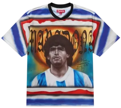 Supreme Maradona Soccer Jersey