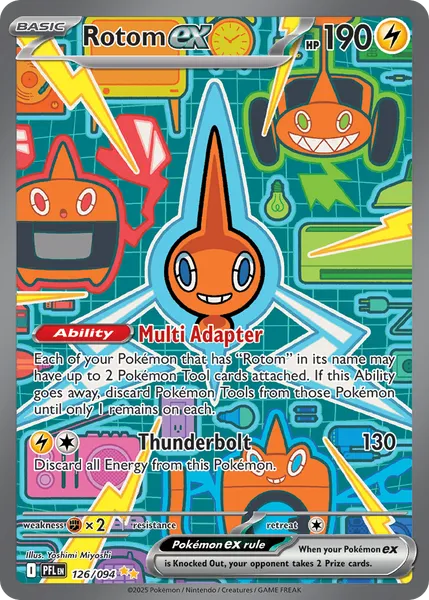 Rotom ex 126/094 [Holo SIR]