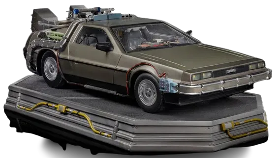 Back to the Future DeLorean 1:10 Scale Statue