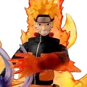 Naruto Shippuden Anime Heroes Beyond Naruto Tailed Beast Cloak Action figure