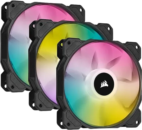 iCUE SP120 RGB ELITE Performance 120mm PWM Triple Fan Kit
