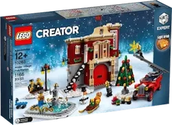Creator Winter Village Fire Station