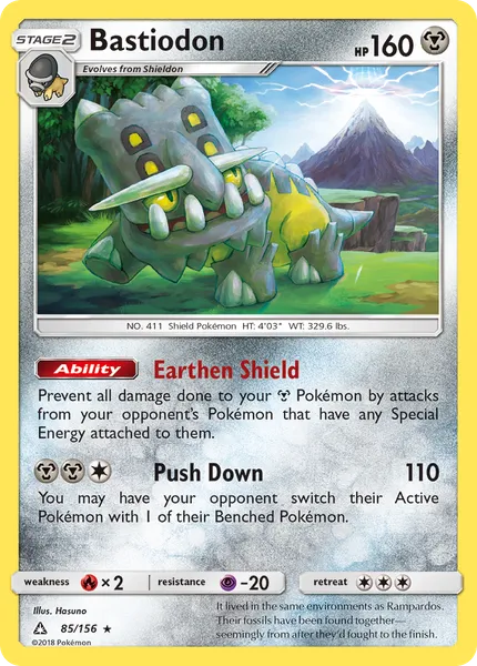 Bastiodon 85/156 [Reverse Holo]