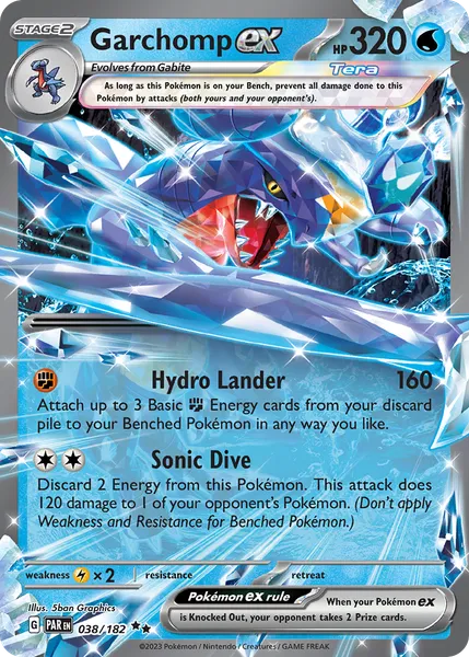 Garchomp ex 038/182 [Holo]