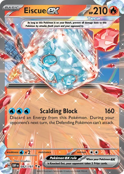 Eiscue ex 042/197 [Holo]