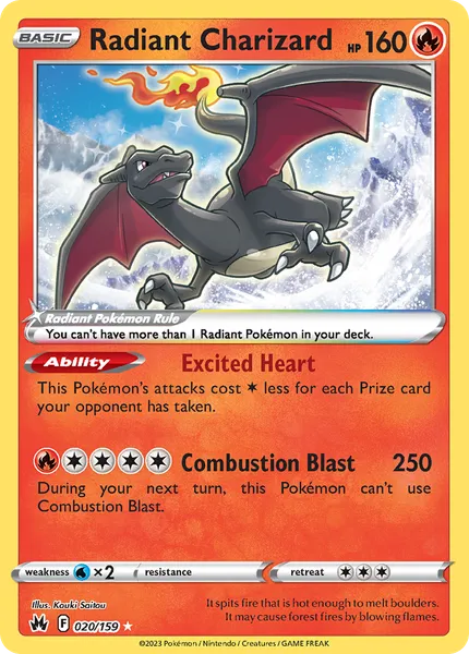 Radiant Charizard 020/159 [Holo Radiant]