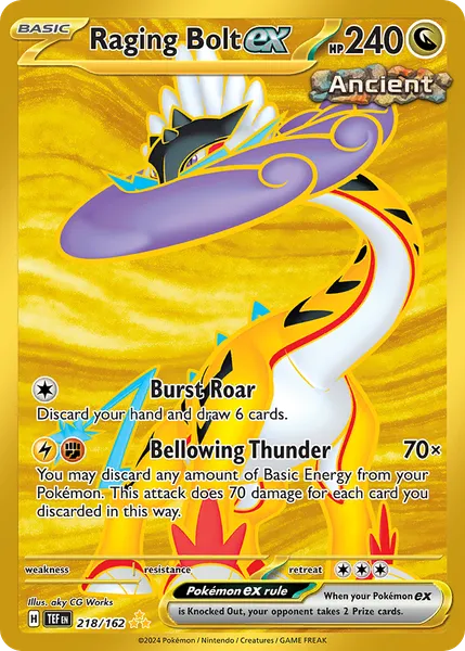 Raging Bolt ex 218/162 [Holo Hyper]