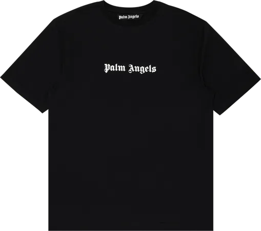 Palm Angels Logo Slim Tee 'Black'