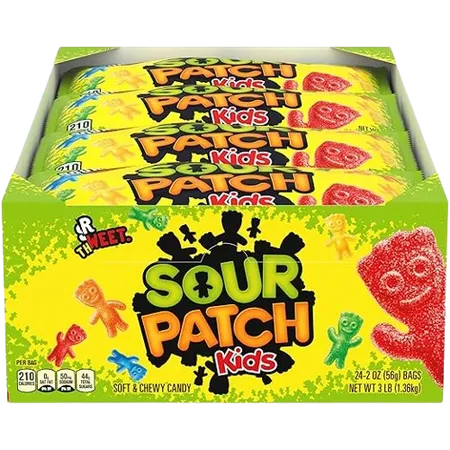 Sour Patch Kids 24 x 2 oz Bags