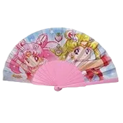 Sailor Moon and Chibi Moon Hand Fan