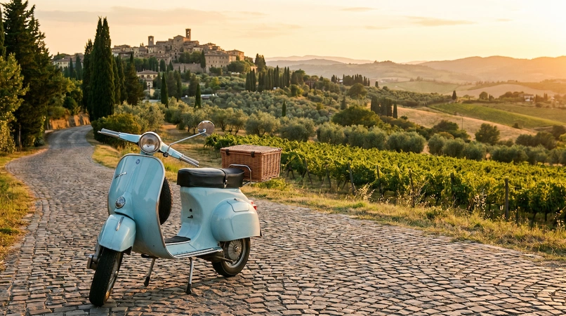 Vespa Primavera 1-Week Italy Rental