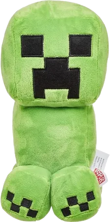 Minecraft Basic 8-inch Plush Creeper Stuffed Animal Figure