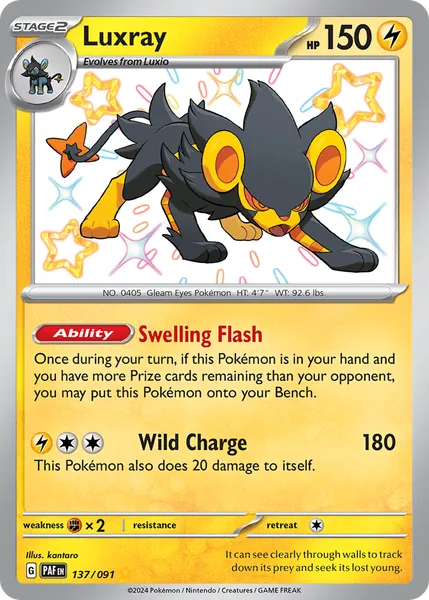 Luxray 137/091 [Holo Shiny]