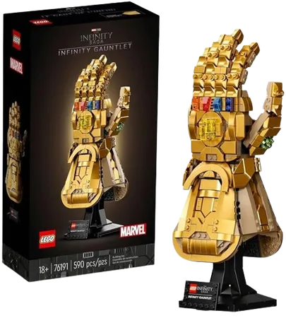 LEGO Marvel Infinity Gauntlet Set 76191 Collectible Thanos Glove