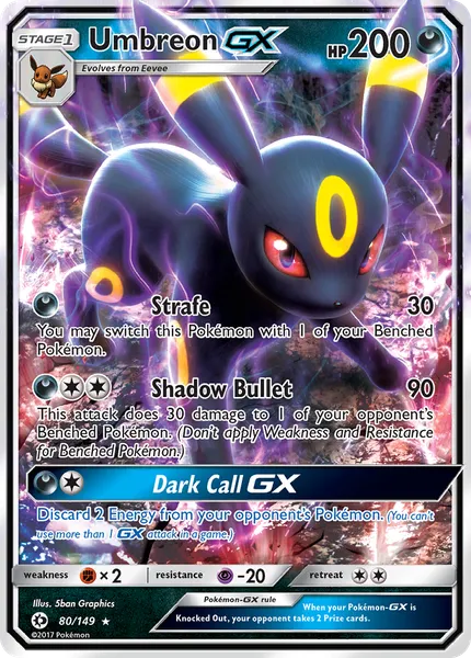 Umbreon-GX 80/149 [Holo]